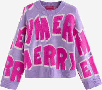 Next Neulepaita 'Weihnachts' värissä vaaleanpunainen: etupuoli