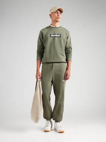 NAPAPIJRI Tapered Pants 'M-GORI' in Green