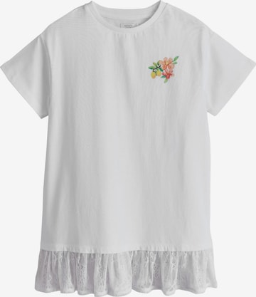 Next - Vestido en blanco: frente