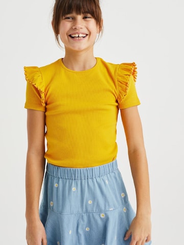 WE Fashion Tričko - Žltá