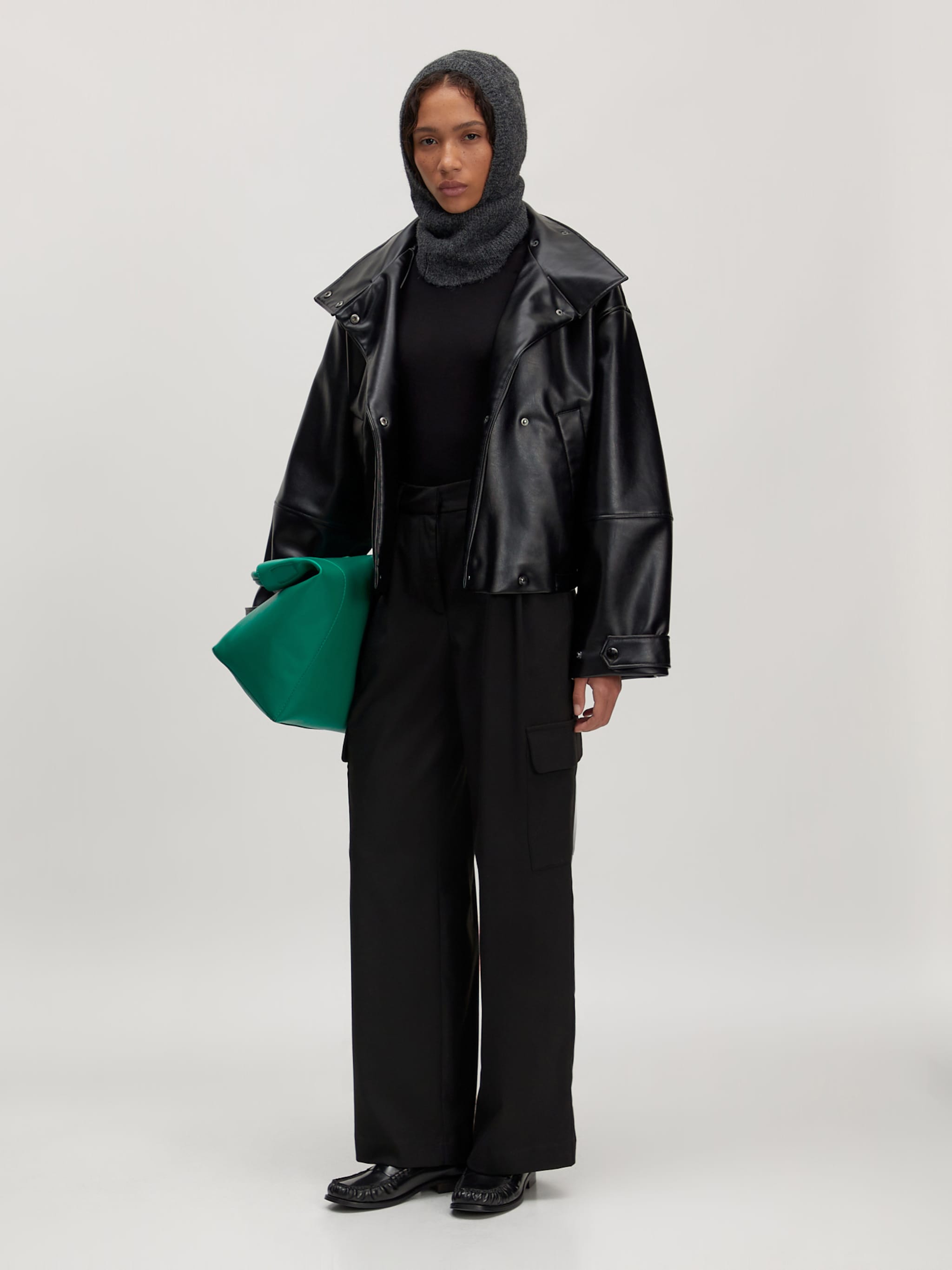 EDITED Produkte Jacke 'Agatha' schwarz