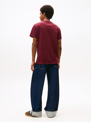 Tommy Jeans T-Shirt in Rot