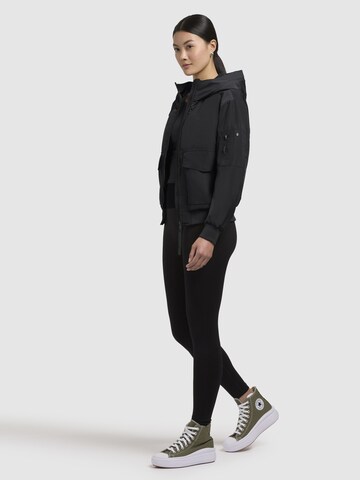 Veste mi-saison 'ANOV' khujo en noir