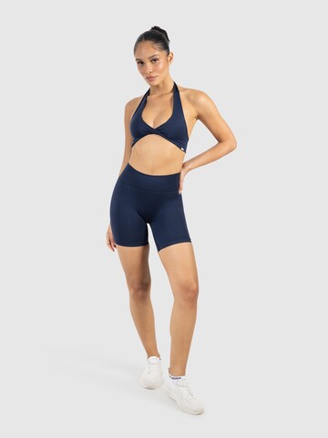 Smilodox Slim fit Sports trousers ' Scrunch Nomeli ' in Blue