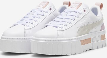 Sneaker bassa 'Mayze' di PUMA in bianco: frontale