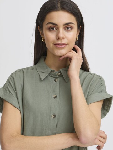 Fransa - Vestido camisero 'FRMallia ' en verde