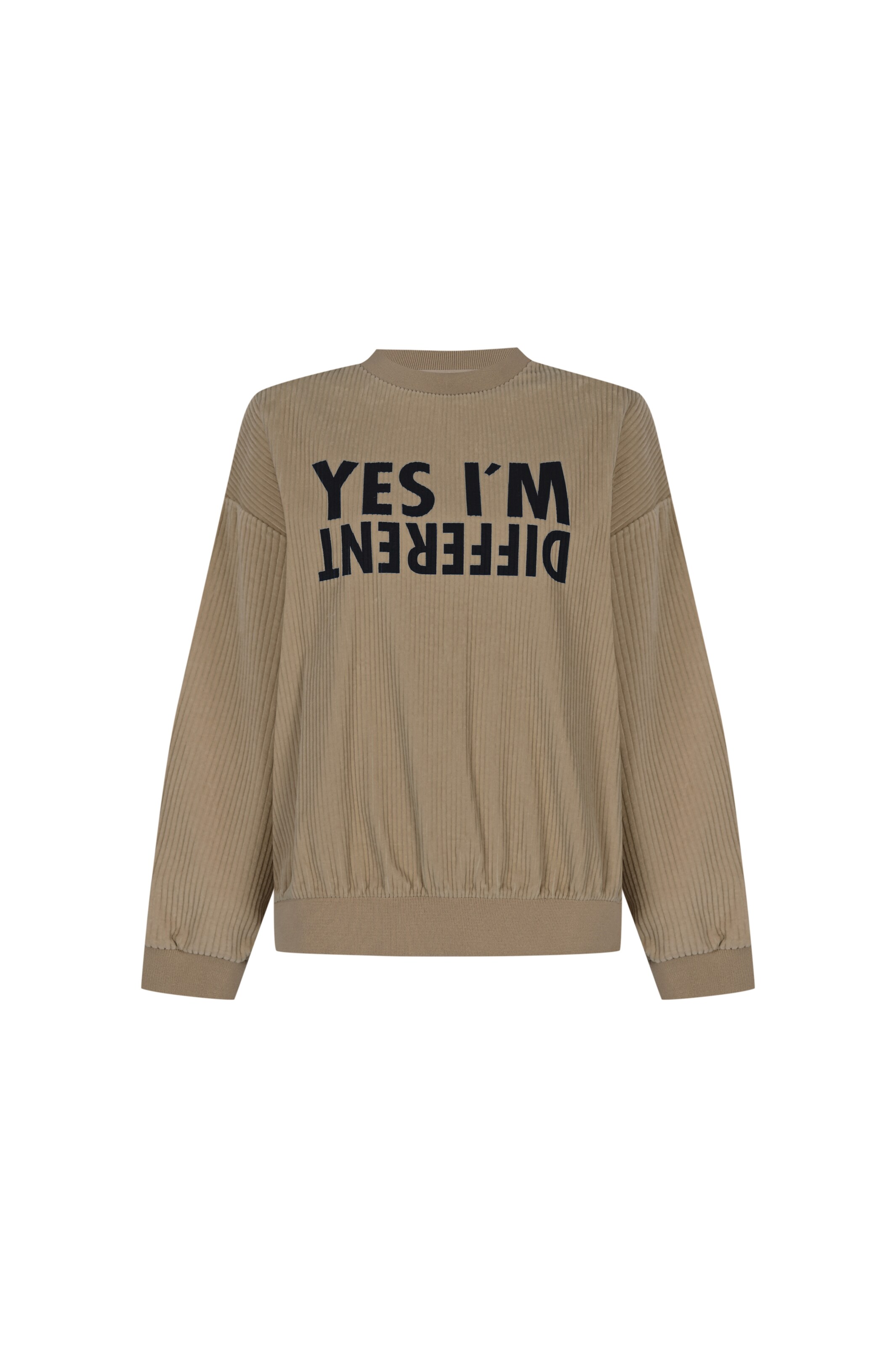 FRESHLIONS Sweatshirt 'Amalia' in Braun: Vorderseite