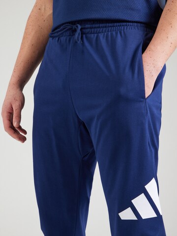 Effilé Pantalon de sport ADIDAS SPORTSWEAR en bleu