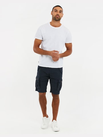 Threadbare - regular Pantalón cargo 'Lugo' en azul