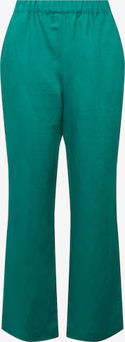 Loosefit Pantalon Ulla Popken en vert : devant