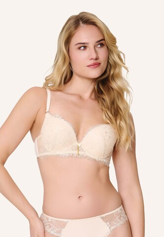 Push-up Reggiseno di LingaDore in beige: frontale