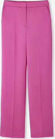 Regular Pantalon à plis Ipekyol en rose : devant