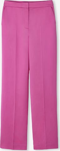 Ipekyol Regular Pleated Pants in Pink: front