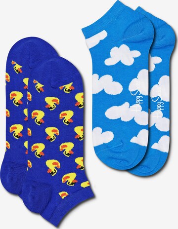 Happy Socks Ankle Socks in Blue: front