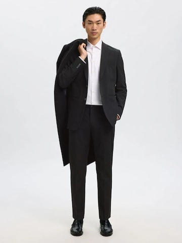 SELECTED Slim fit Colbert '16087824' in Zwart