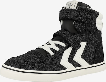 Hummel Sneakers in Zwart: voorkant
