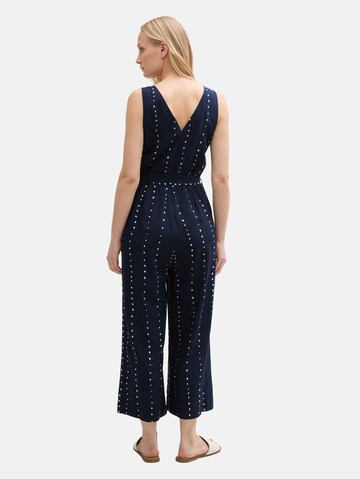 TOM TAILOR Jumpsuit in Blau