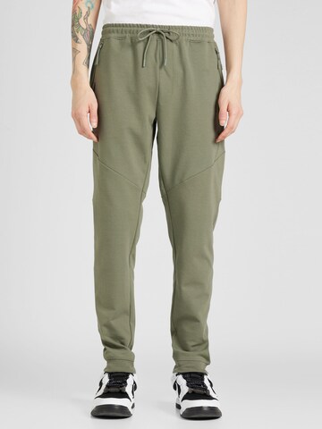 JACK & JONES Tapered Pants 'WILL' in Green: front