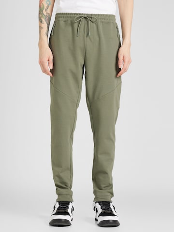 JACK & JONES Tapered Pants 'WILL' in Green: front