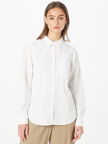 GAP Blouse in Wit: voorkant