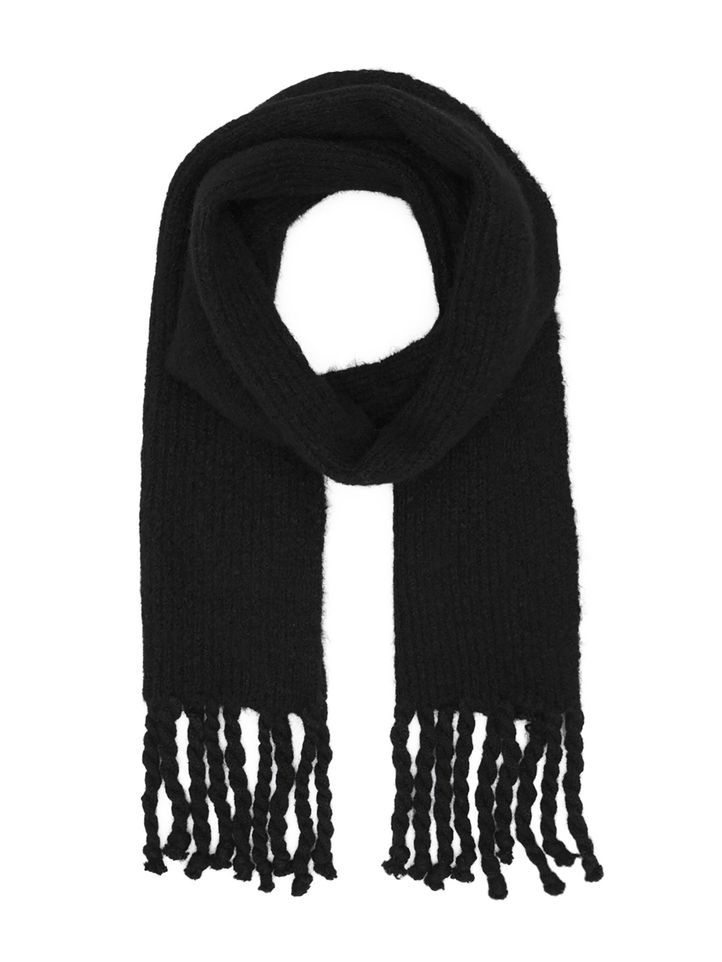 NALì Schal 'Gwen' in Schwarz: Vorderseite