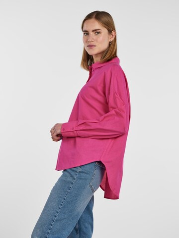 PIECES Blouse 'Tanne' in Roze