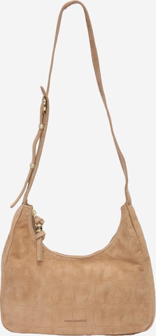 smėlio FREDsBRUDER Rankinė su ilgu dirželiu: priekis