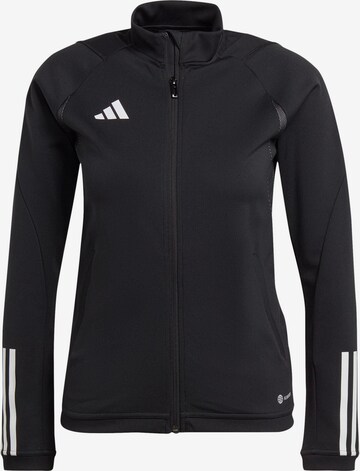 ADIDAS PERFORMANCE Sportsweatjacke 'Tiro 23 Competition' in Schwarz: predná strana