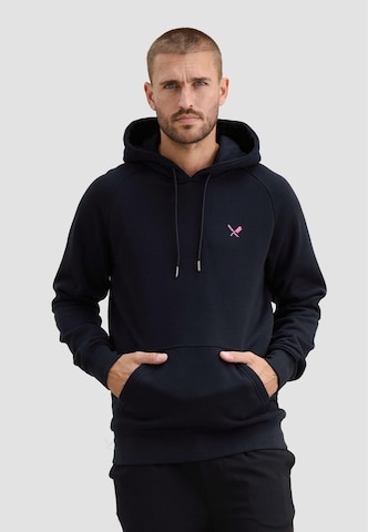 Distorted People Mikina 'Inked Blades' – černá