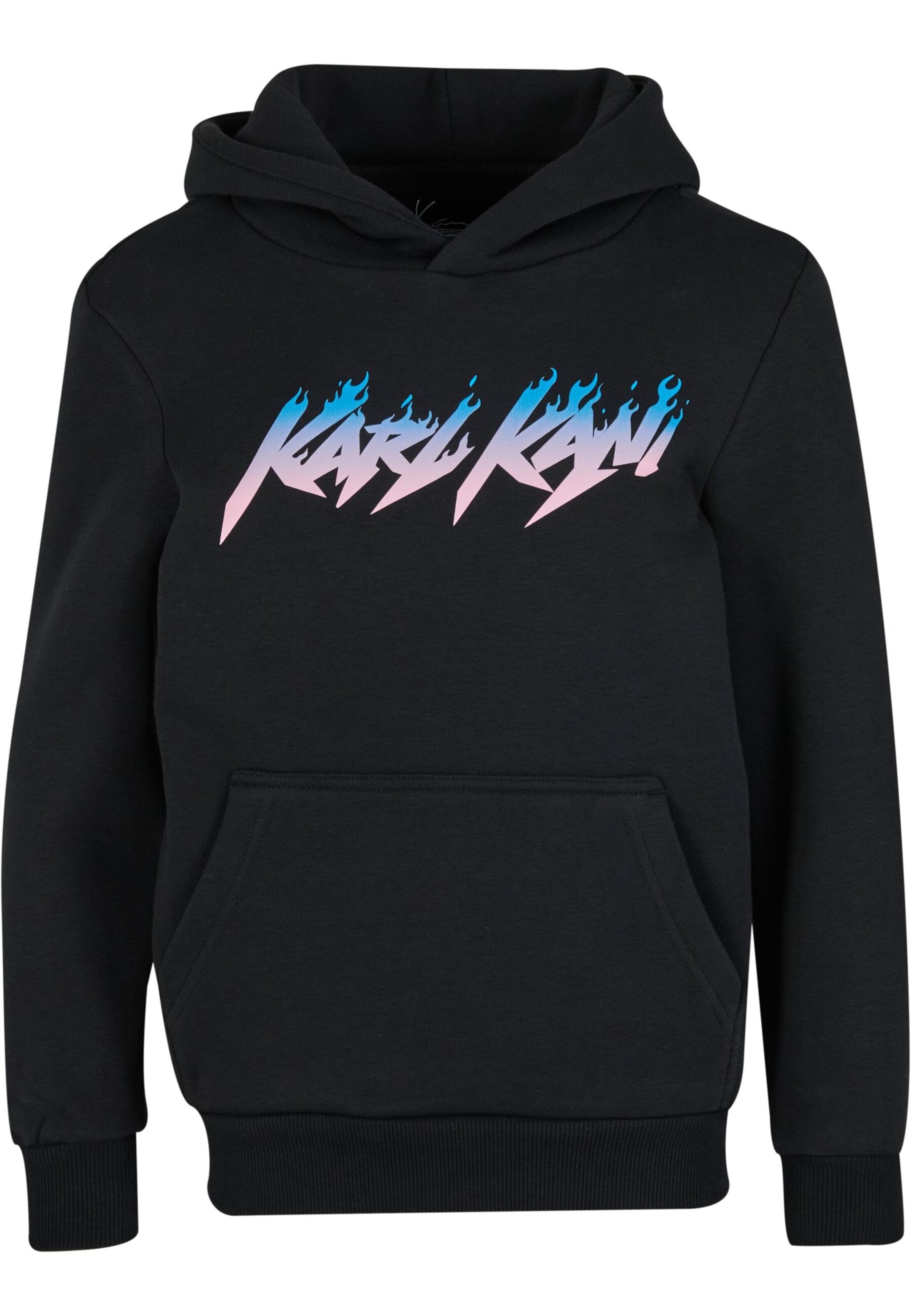 Karl Kani Mikina 'Flames' – černá: přední strana