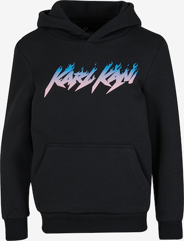 Karl Kani Collegepaita 'Flames' värissä musta: etupuoli