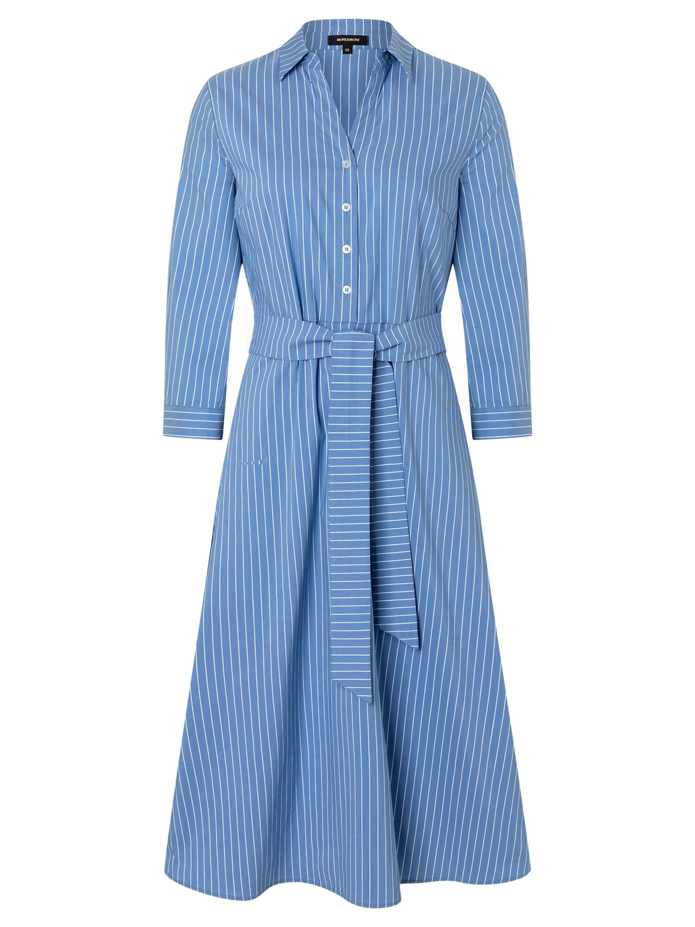 MORE & MORE Kleid in Blau: Vorderseite