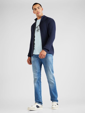 ARMEDANGELS Strickjacke 'LENLA' (GOTS) in Blau