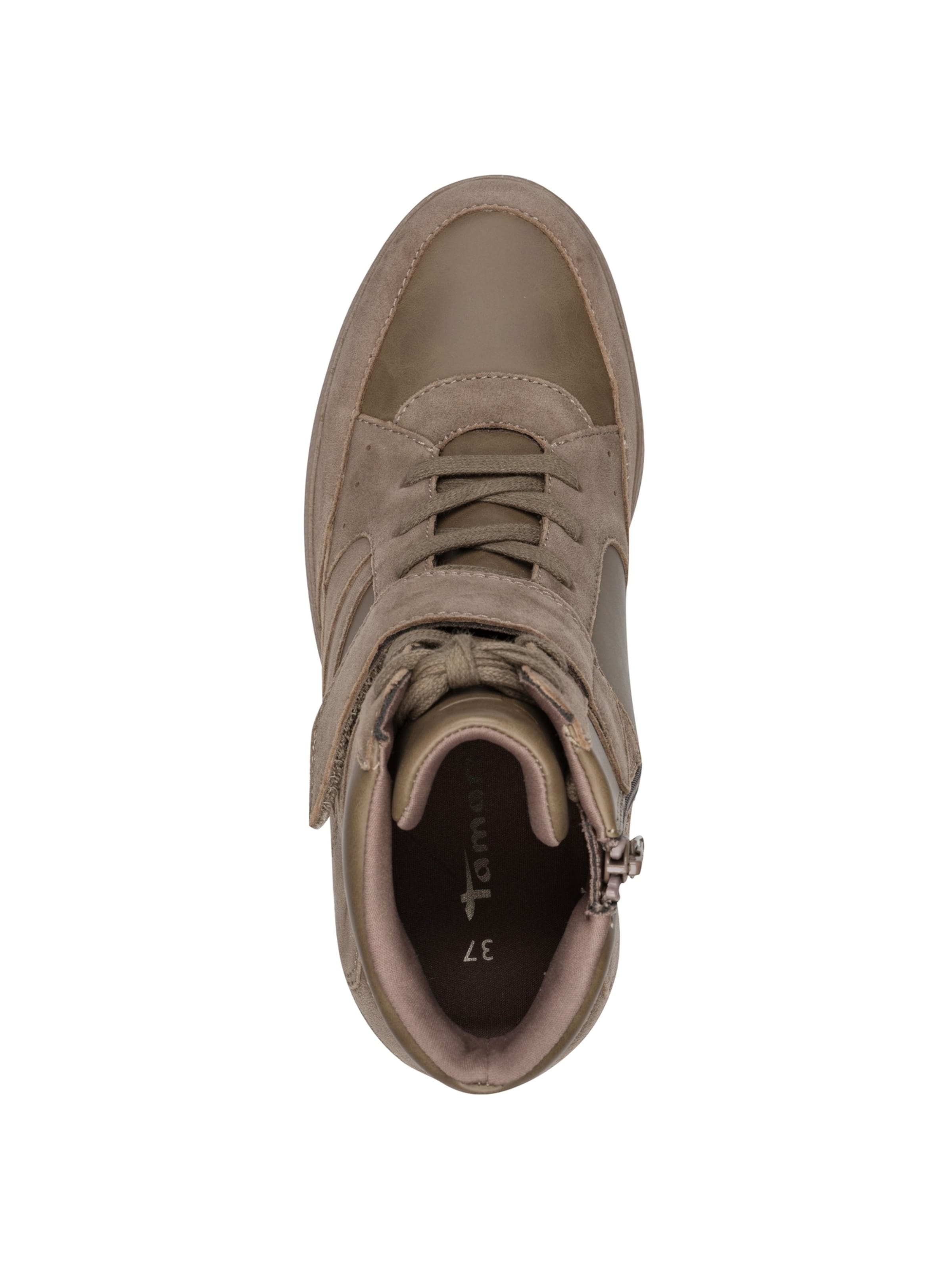 Baskets hautes Tamaris en beige