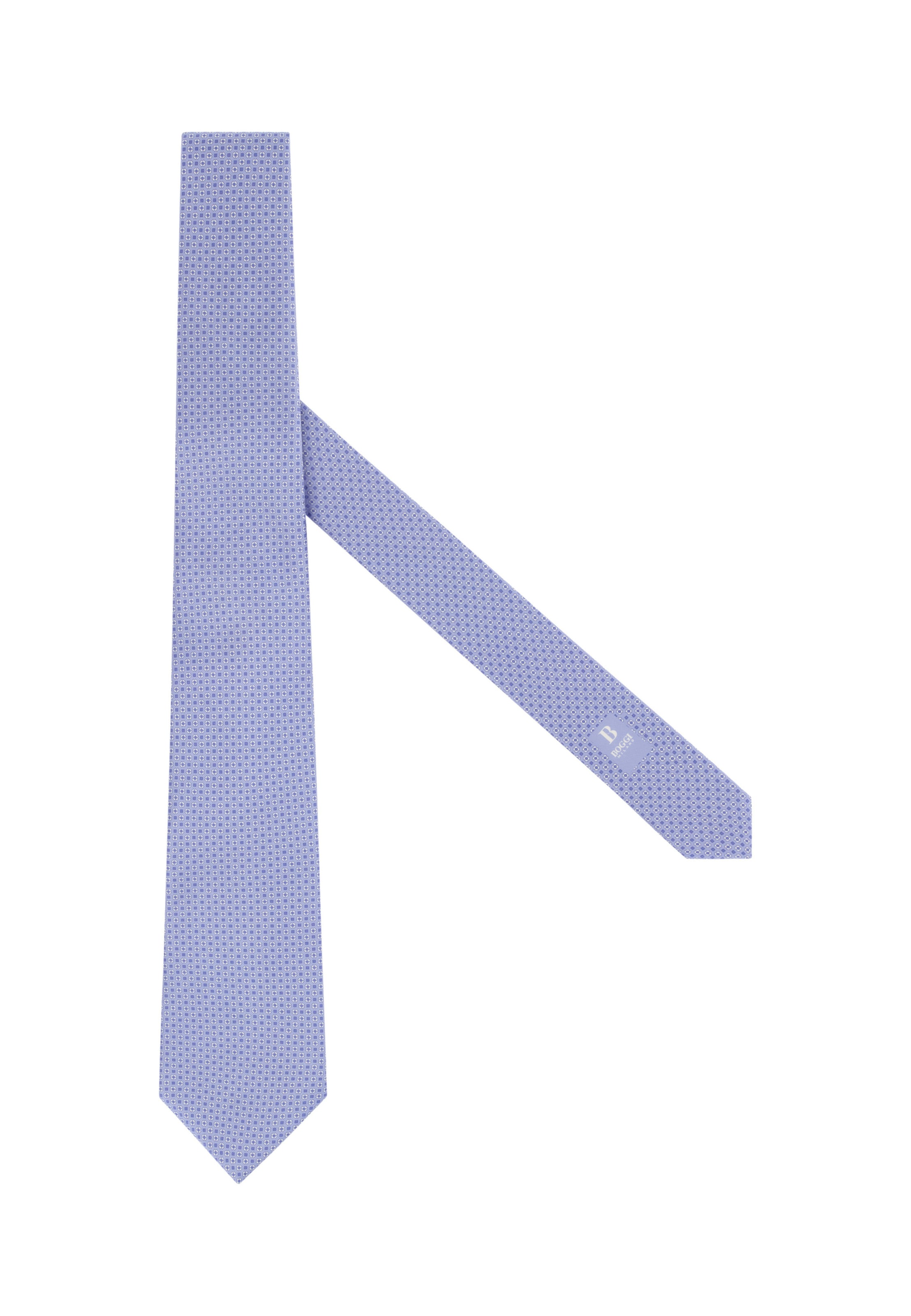 Cravate Boggi Milano en violet : devant