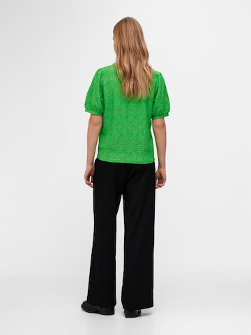 Bluză 'Feodora' de la OBJECT pe verde
