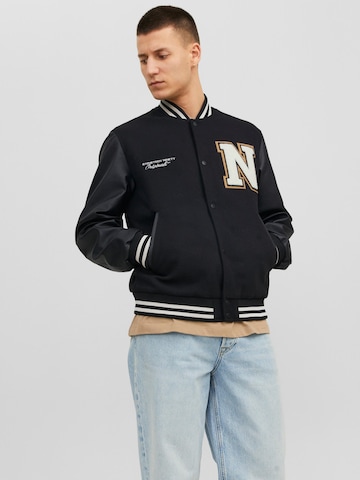 JACK & JONES Overgangsjakke i sort: forside