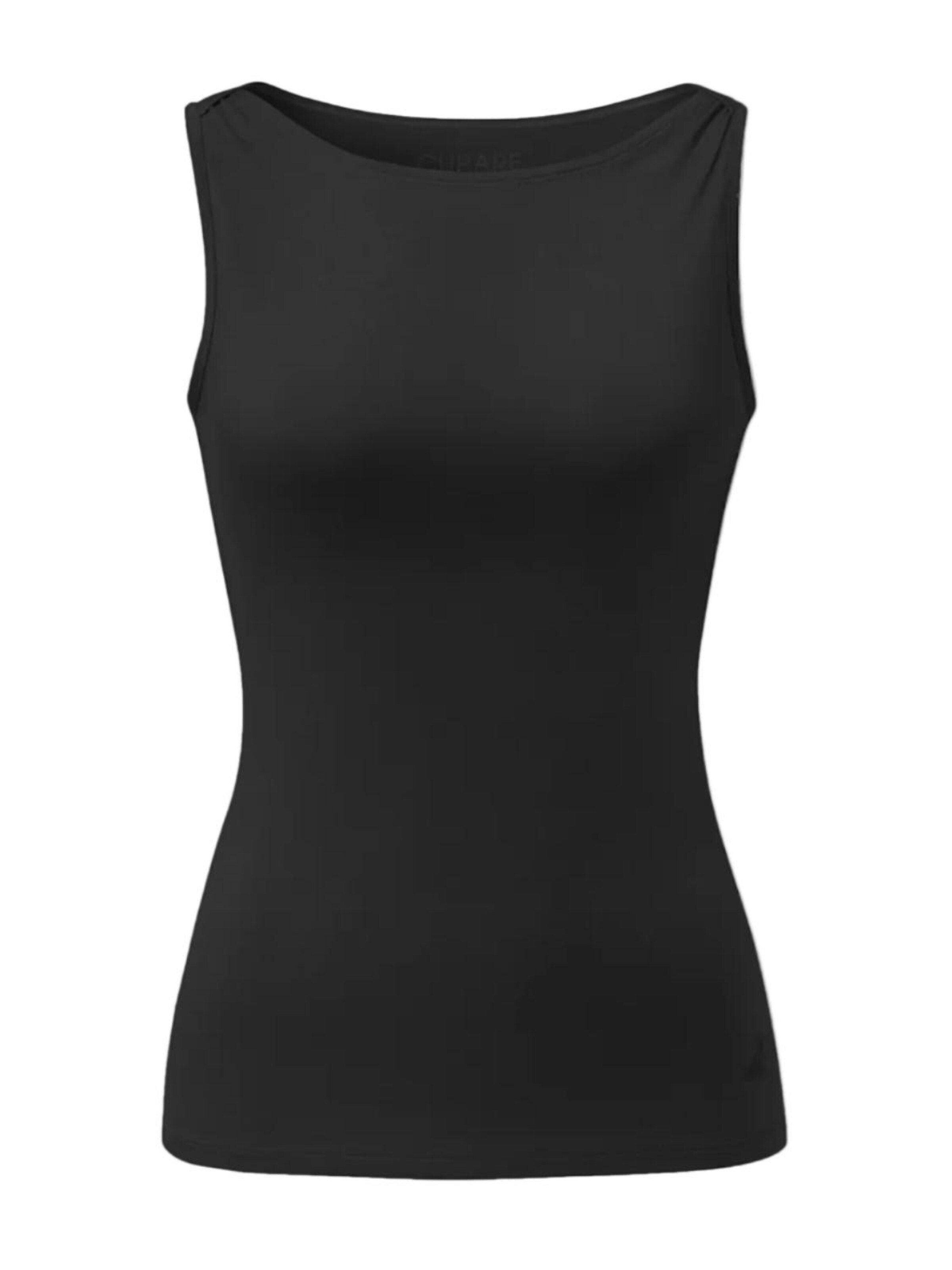 Casall Sports Top in Black: front