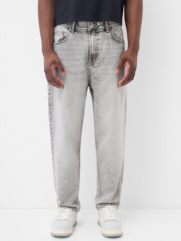 Bershka Loose fit Jeans in Grey