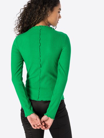 PIECES Shirt 'Svense' in Green