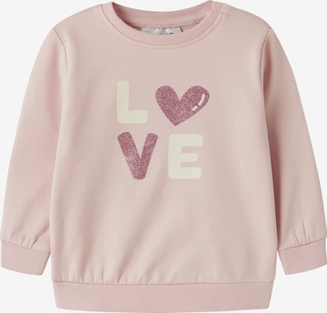 NAME IT Sweatshirt 'NBFVRILLIE' in Pink: front