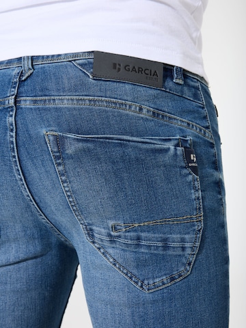 GARCIA Slimfit Jeans i blå