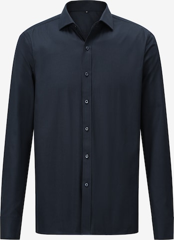 ALLTHEMEN Business Shirt 'Naht' in Blue: front