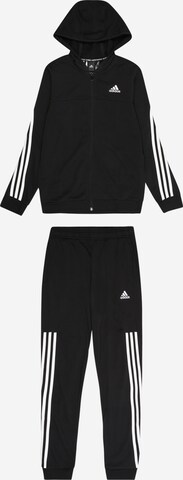 ADIDAS SPORTSWEAR Tréningruha '3-Stripes' - fekete: elől