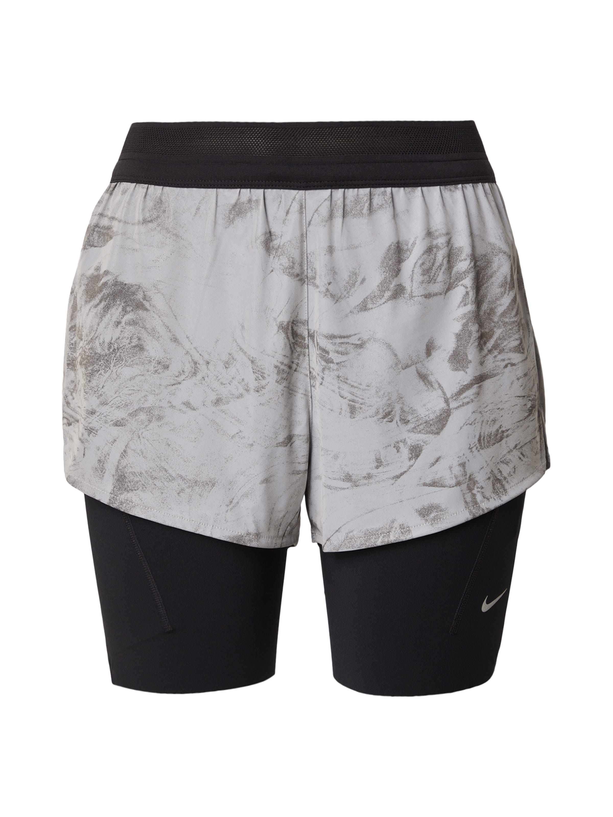 NIKE Slimfit Športne hlače 'SWFT' | siva barva: sprednja stran