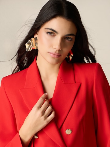 Blazer di oltre in rosso