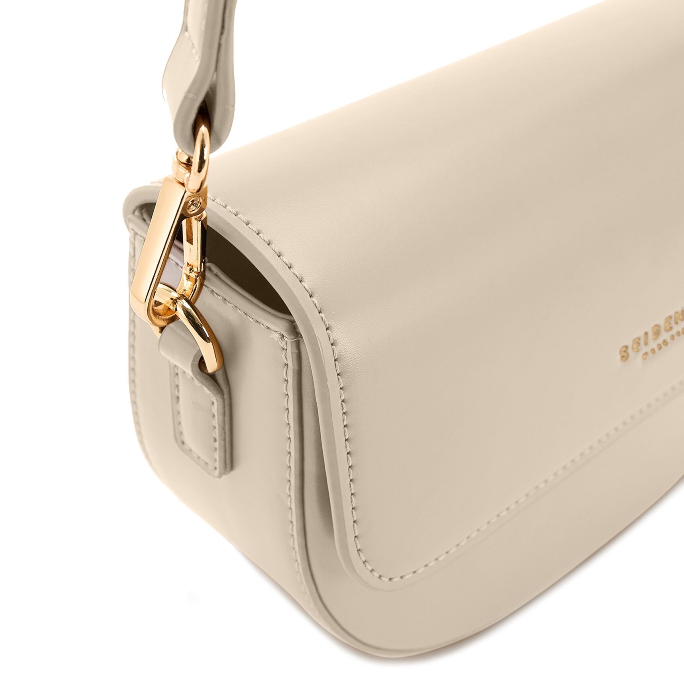 Seidenfelt Umhängetasche 'Arvaja' in Weiß