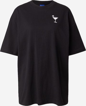 HUGO T-Shirt in Schwarz: Vorderseite