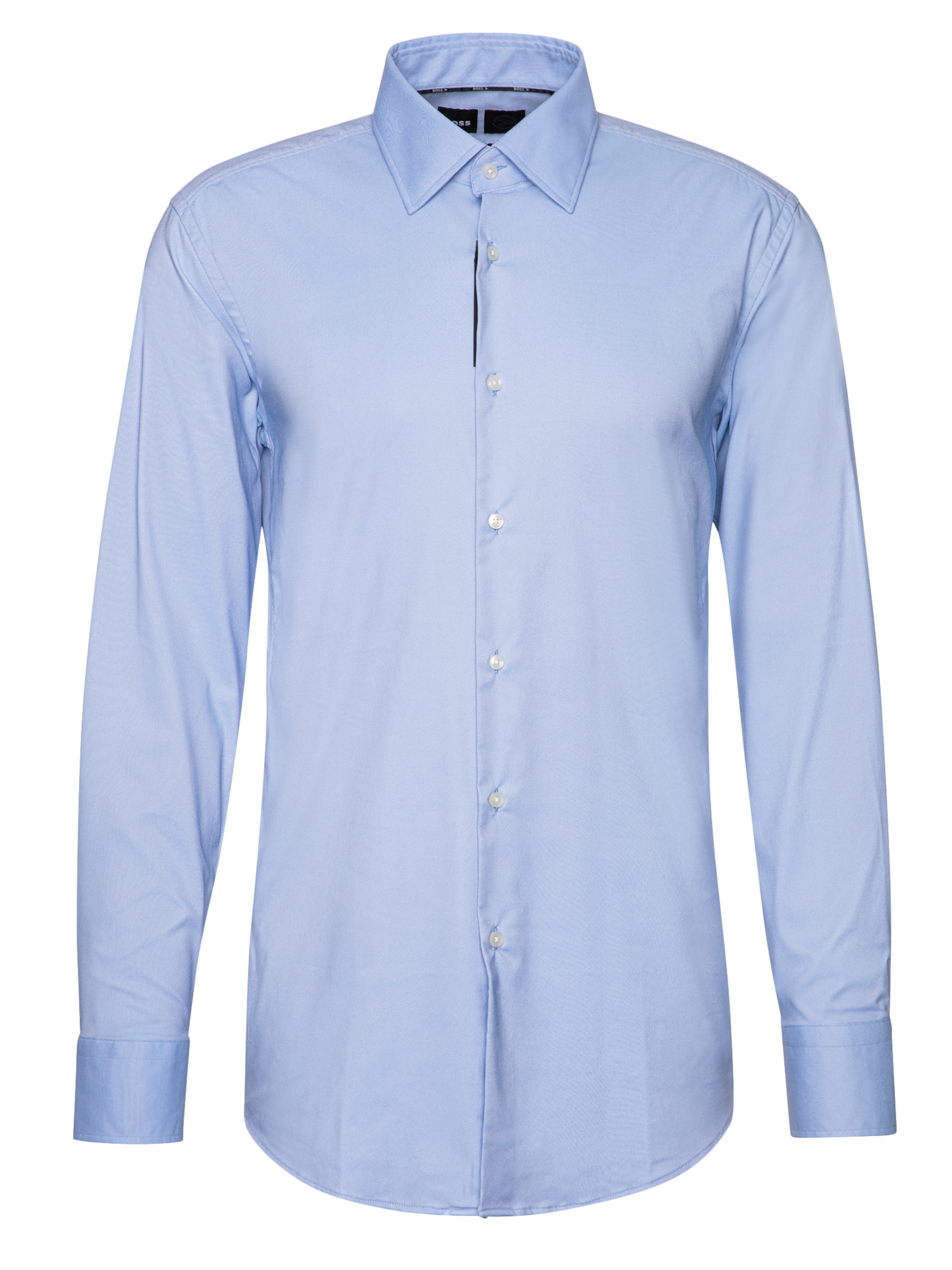 BOSS - Ajuste estrecho Camisa 'HANK' en azul: frente