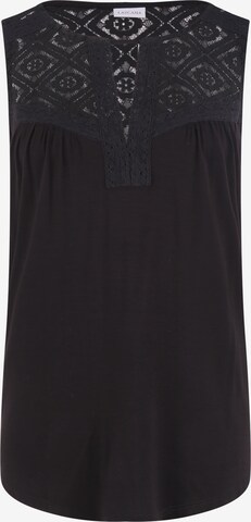 LASCANA Blouse in Black: front